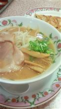 今日のランチは、「餃子の王将」王将ラーメンと餃子