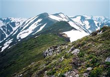 山便り（朝日連峰の美しき山なみ）