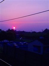 陽はまた昇る・・・じゃなかった沈む(^。^;)
