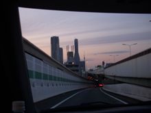 高速道路を走る練習