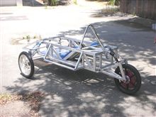 新型ソーラーカー　ＯＢ訪問