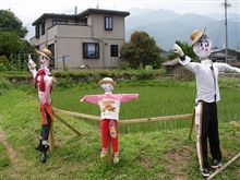案山子作り♪