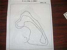 オートパーク今庄！午前コース図
