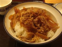 定食屋の牛丼