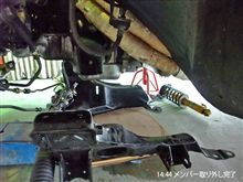 【1人で】ロードスターのフロントメンバー交換【泣かない】