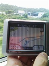 ガーミン速度表示・・・220ｋｍ！