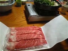 高級牛ですき焼き♪