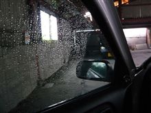 ドアミラー撥水