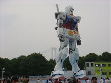 ガンダム　お台場に立つ！！
