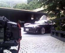 ジャガーXKR at 熱海ふふ