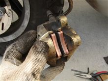 ブレーキパッドの交換ＤＩＹ