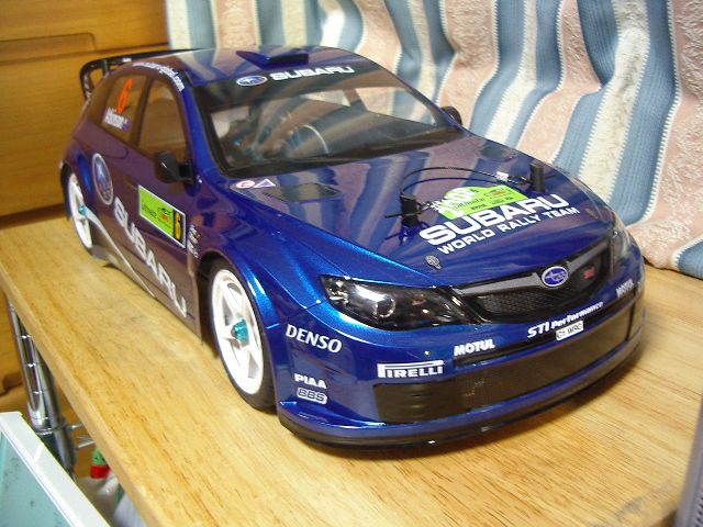 スバル インプレッサ WRC 2008 ホワイトボディセット (未塗装