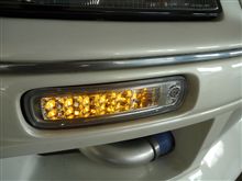 LEDクリアウインカー装着♪