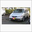 シート修理中の代車