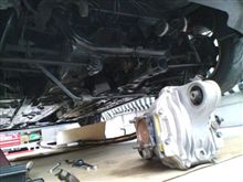 朝からデフ作業