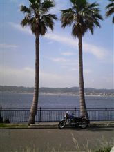カワサキＷ６５０と海が見たくて…、夏♪ 　(*^.^*)