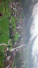 白川郷展望台より・・・