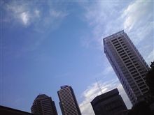 梅雨の晴れ間