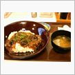 麻婆茄子丼ｗ