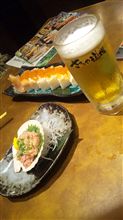 居酒屋で･･･
