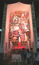 博多・飾り山（十六番山笠　博多駅商店連合会）