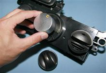 エアコンノブを交換する