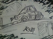 暇潰しに絵を書く…