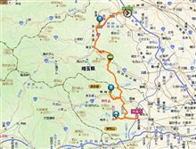阿佐美冷蔵～正丸峠～秋川温泉～青梅