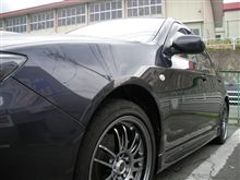 蒸し暑い中・・・洗車