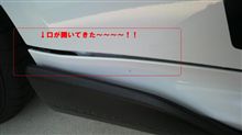 口が開いてきた～～～～