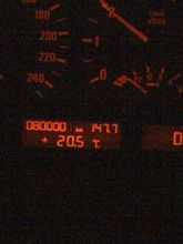 ８００００キロ達成♪