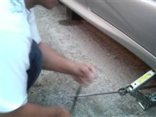 車高調、高さセッティング(￣▽￣;)ｱﾂ～♪