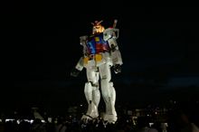 ガンダム大地に立つ　inお台場　パート１６　夜編