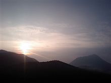 九州の朝