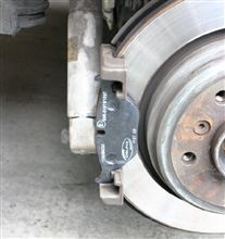 DIY　ローキード　ブレーキパッド　E39リア　取り付け