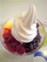 팥빙수(パッピンス) を食べてみた^^