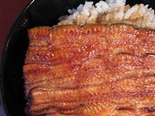 今日のディナーは、「尾花」のうな重　3,500円
