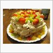 長女の誕生日の手作りケーキ