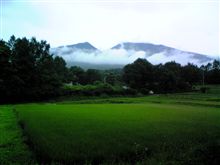 今朝の浅間山