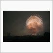 豪雨の岡崎花火大会