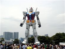 ガンダム大地に立ってましたーー！！