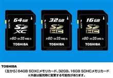 SDメモリカード・・・64Gバイト