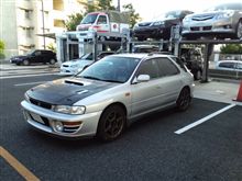 車検のためスバルへ