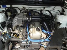エンジンルーム洗車しました。