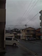 あいにくの天気ですが．．．