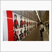仮面ライダーのポスターがかっ ...