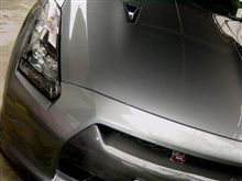 GT-R洗車（労力ほどの効果は得られず）