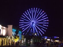 夜の刈谷ハイウェイオアシス