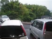洗車しようと思ったのに…。