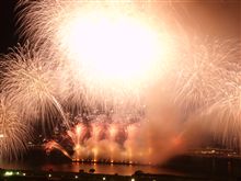 そして淀川花火大会へ。